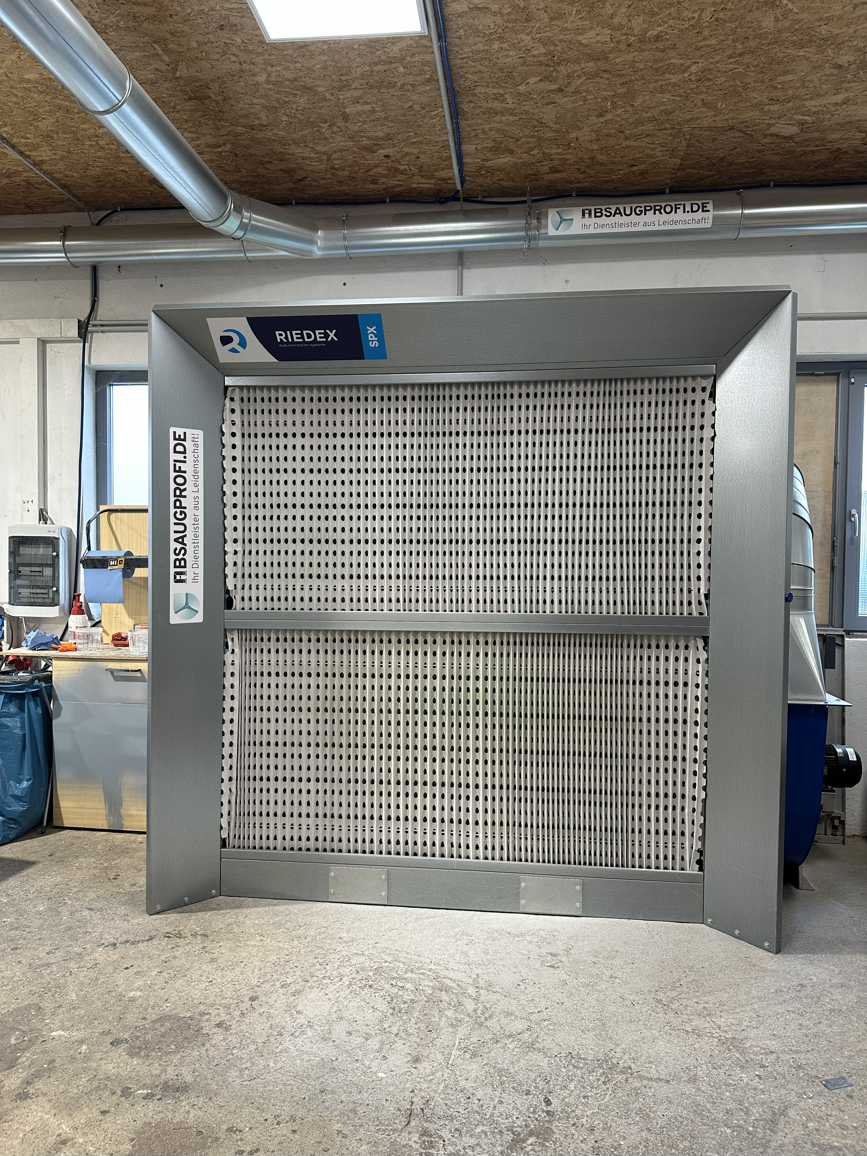 Riedex Trockenspritzwände SPX Höhe 2000 mm